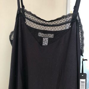 Swiss dot cami nightgown